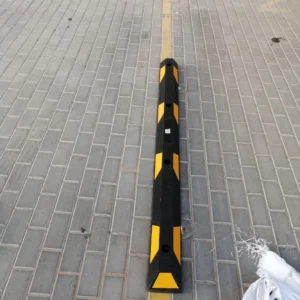 مصد عجلات مطاطي عاكس للمواقف
